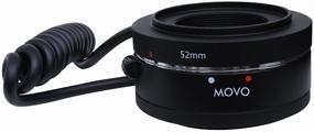 img 2 attached to Movo Photo AF обратное крепление макро объектива для цифровых зеркальных камер Canon EOS (80D, 77D, 70D, 60D, 50D, 7D, 7D Mark II, 6D, 5DS, 5D, 5D Mark IV, 1D, Digital Rebel SL2, T7i, T6s, T6i, T5i, T5, T4i и T3i)