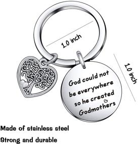 img 3 attached to Godmother Proposal Gift: Appreciation Jewelry for Godmother - Ideal for Birthdays, Christmas, and Christenings