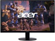 🖥️ acer sb240y bbix 23.8" full hd ultra-thin ips monitor: amd radeon freesync, 1ms vrb, hdmi & vga ports (black) логотип