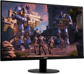 img 1 attached to 🖥️ Acer SB240Y Bbix 23.8" Full HD Ultra-Thin IPS Monitor: AMD Radeon FREESYNC, 1ms VRB, HDMI & VGA Ports (Black)