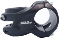 jgbike 31.8mm mtb bike stem: lightweight & durable aluminum alloy stem for mountain bikes logo