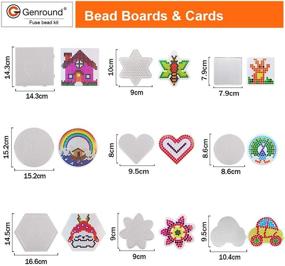 img 1 attached to 📌 Enhance Your Organization with Genround's Supplement Pegboards Cards and Ironing Accessories