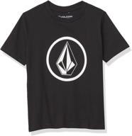 одежда для мальчиков volcom circle stone sleeve в стиле tops, tees & shirts логотип