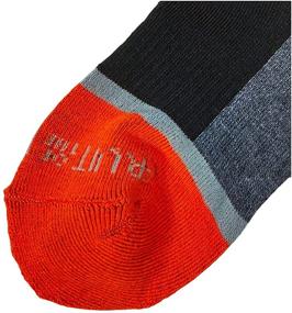 img 2 attached to 🧦 Fruit of the Loom Boys' 6-Pack Half Cushion Crew Socks - Big Kids