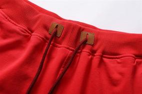 img 2 attached to GUNLIRE Casual Drawstring Elastic Pockets Boys' Clothing ~ Shorts