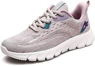 👟 sannax womens running shoes: fashionable and comfortable athletic sneakers for walking, breathable mesh design logo