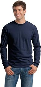 img 2 attached to 👕 Gildan Ultra Cotton Jersey-Sleeve Shirt for Men's Clothing