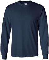 👕 gildan ultra cotton jersey-sleeve shirt for men's clothing logo