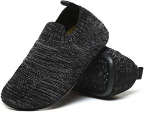 img 1 attached to 🩴 CanLeg CL20036AllBlack25 Boys' Non Slip Lightweight Slippers – Comfortable Footwear for Kids