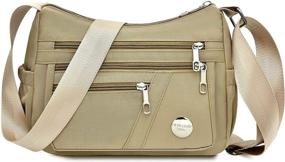 img 3 attached to 👜 Водонепроницаемая плечевая сумка-кроссбоди для женских сумок, кошельков и сумок через плечо