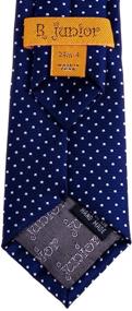 img 1 attached to 👔 Modern Polka Dot Microfiber Pre-Tied Boys' Accessories and Neckties by Retreez