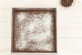 img 3 attached to 🍰 Bake Perfectly Even Square Cakes with USA Pan's Bare Aluminum Cake Pan