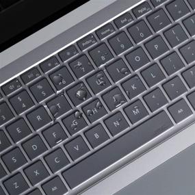 img 1 attached to VFENG Прозрачная клавиатурная накладка для ноутбука Microsoft Surface 4 2021+ и Microsoft Surface Laptop 3 13" 2019/2020+
