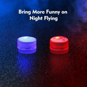 img 2 attached to Enhance Your Nighttime Drone Flights: LED Night Flight Light for Mavic Mini 2 with Signal Flashing & Alarm Indicator