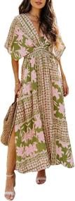 img 4 attached to Meenew Womens Bohemian Casual Summer Women's Clothing