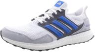 кроссовки adidas ultraboost для мужчин: белые спортивные кроссовки: высокий уровень комфорта и стиля. логотип