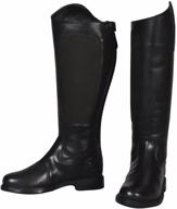 👢 tuffrider plus dress boot for riders logo