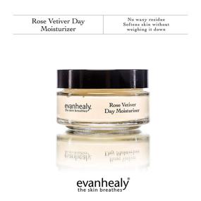 img 1 attached to 🌹 evanhealy Rose Vetiver Day Moisturizer - Lightweight Formula with Powerful Antioxidants - Hydrating & Calming for All Skin Types