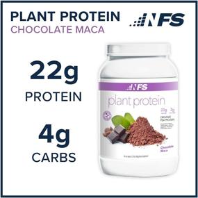img 2 attached to NF Sports All Natural Plant Based Chocolate