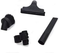 🧹 4-piece universal vacuum cleaner brush accessories set - ez spares, 32mm / 1 1/4 inch, pp hair brush kit логотип