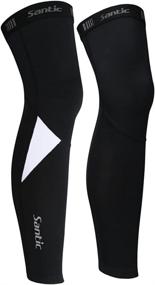 img 4 attached to Santic Cycling Warmers Thermal Fleeced Sports & Fitness