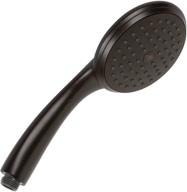 🚿 optimized searchable product: high flow handheld shower head - enhances water pressure - indoor and outdoor bath spa fixture - aqua elegante - oil-rubbed bronze logo