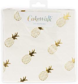 img 1 attached to 🍍 Cakewalk 7458 Pineapple Disposable Multicolor: Sweet and Convenient Party Essential