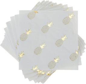 img 2 attached to 🍍 Cakewalk 7458 Pineapple Disposable Multicolor: Sweet and Convenient Party Essential