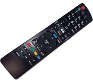 📺 replacement remote control - compatible with lg 50pm9700ua akb72915280 47lw5300-uc 50pv450c 47lm4600uc led hd tv logo