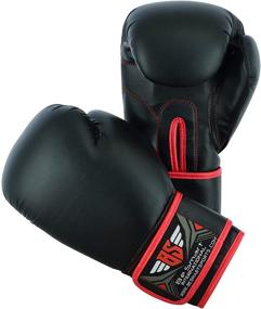 img 1 attached to 🥊 Be Smart Kids Boxing Gloves: Training Mitts for Children - Sparring Youth Boxing Gloves, 4-12 Years, 4oz & 6oz, Punch PU Leather for MMA, Muay Thai, Kick Boxing