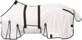 img 1 attached to Tough 1 Deluxe Contour Fly Scrim - Ultimate Protection and Comfort for Horses