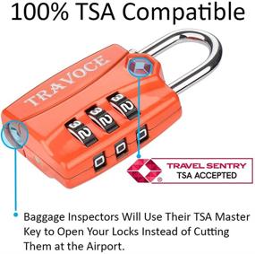 img 2 attached to 🔒 Enhancing Travel Security: Travoce Approved Luggage Inspection Indicator