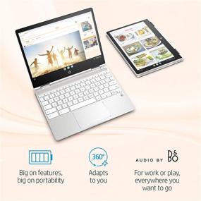 img 3 attached to HP Chromebook X360 12-Inch HD+ Touchscreen Laptop, Intel Celeron N4000, 4 GB SDRAM, 32 GB eMMC: A Comprehensive Review