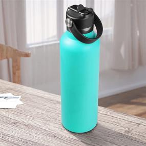 img 3 attached to 🥤 DBIW Straw Lid: Convenient Compatibility for Hydro Flask Standard Mouth Bottles