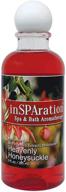 🌺 spa and bath aromatherapy 118x liquid, 9-ounce, heavenly honeysuckle by insparation logo