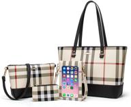 модные синтетические кожаные сумки на плечо женские сумки и кошельки логотип