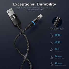 img 2 attached to ⚡ Universal Braided Magnetic Charging Charger