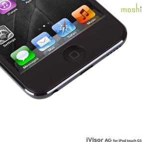 img 2 attached to 📱 Премиум Moshi iVisor AG Чехол для Apple iPod Touch 5G - Черный: Улучшенная защита и стиль