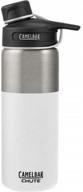 camelbak chute vacuum insulated stainless water bottle - white, 20 oz: stay hydrated in style! logo