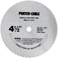 🔪 porter-cable 120-tooth circular saw blade for precision plywood cutting - 4-1/2-inch (12057) логотип