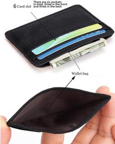 img 1 attached to 💼 Premium Men's Genuine Leather Wallets with Removable Card Holder