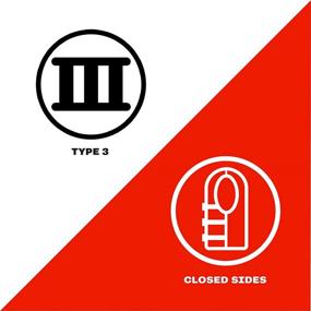 img 3 attached to 🌴 Tropic Life Jacket by Airhead: Closed-Sided PFD for Kids, Teens, and Adults