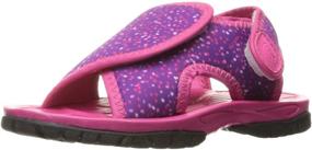 img 4 attached to 👧 Fuchsia Toddler Girls' Northside Haller Sandal Shoes