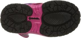 img 1 attached to 👧 Fuchsia Toddler Girls' Northside Haller Sandal Shoes
