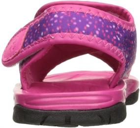 img 2 attached to 👧 Fuchsia Toddler Girls' Northside Haller Sandal Shoes