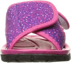 img 3 attached to 👧 Fuchsia Toddler Girls' Northside Haller Sandal Shoes
