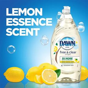 img 3 attached to 🍋 Dawn Ultra Pure Essentials Dishwashing Liquid, Lemon Essence - 16.2 Fl Oz