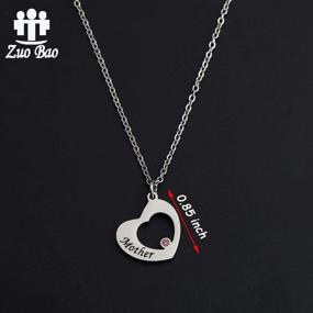 img 1 attached to Zuo Bao Daughter Necklace Matching