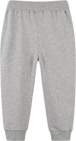 img 1 attached to Bumeex Toddler Clothes Sweatpants Dinosaur Boys' Clothing ~ Pants