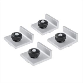 img 4 attached to 🛠️ Enhance Your T-Track System with POWERTEC 71362 Stop Kit - 4PK - Parallel & Perpendicular Stops Included